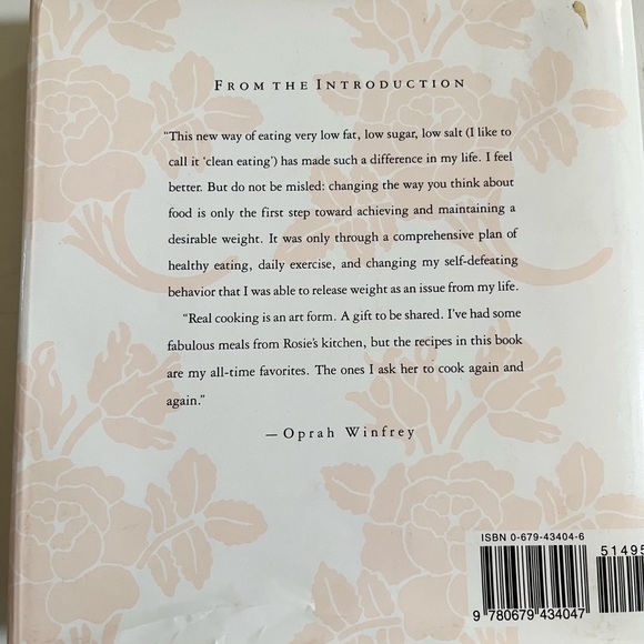In the Kitchen with Rosie Oprah's Favorite Recipes Photo Book Healthy Recipes - Picture 5 of 5